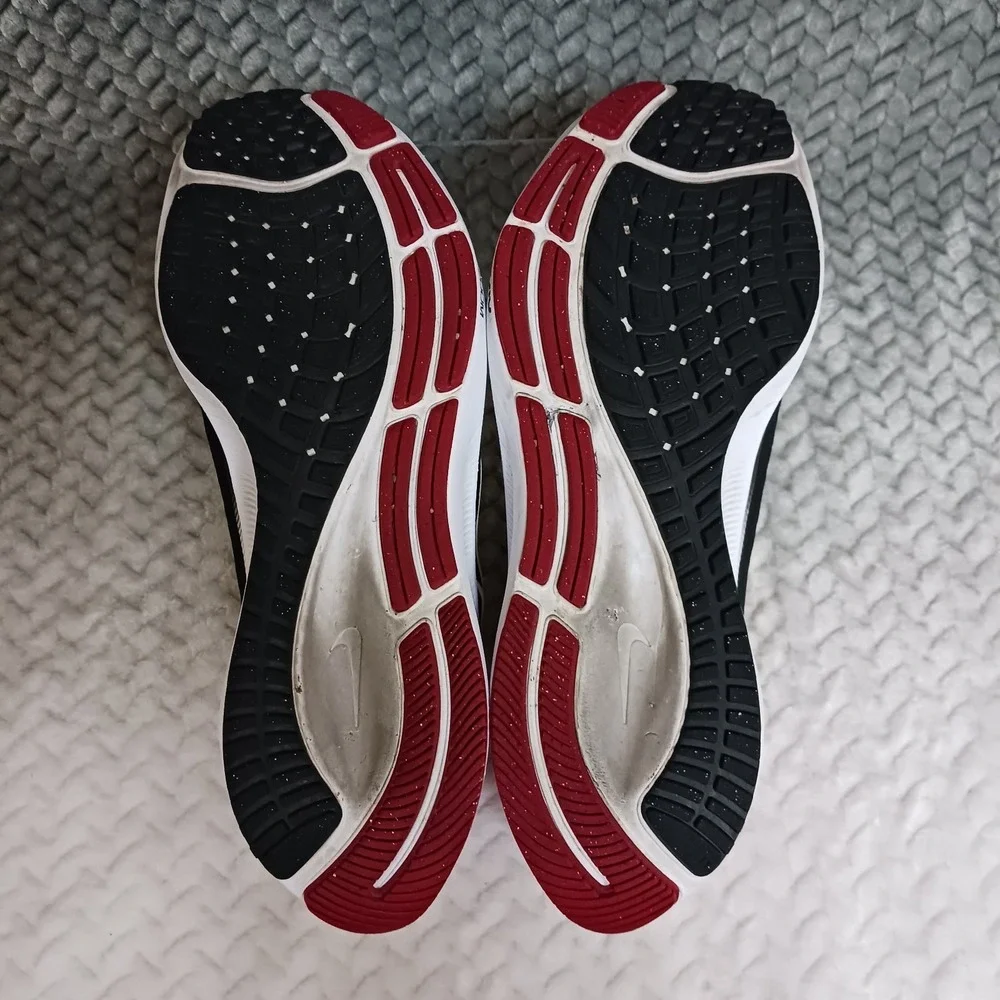 Nike Air Zoom Pegasus 38 Ohio State Red Black Men's Walking Running Shoes Sz 8.5